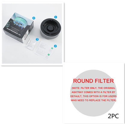 Portable Smoke Purifier Ashtray for Cars