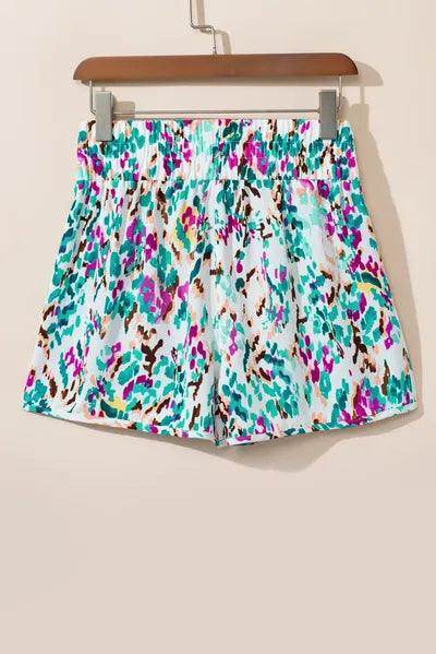 Stylish Printed High Waist Shorts for Comfortable Wear