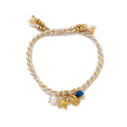 Multilayer Stacked Bracelet Womens Stretchy Beach Bracelet