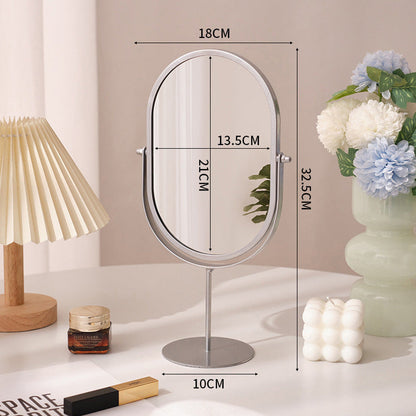Household High-value Dressing Table Bedroom Desktop Makeup Mirror Lightweight