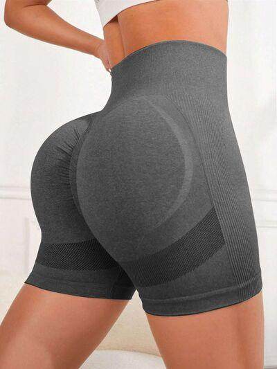 High Waist Active Shorts for Women with Stretchy Comfort
