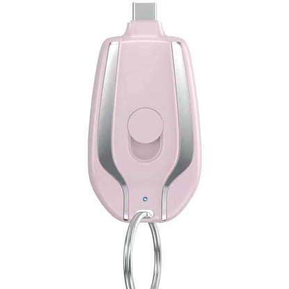 Keyring Wireless Charging Bank 1500mAh Portable Power