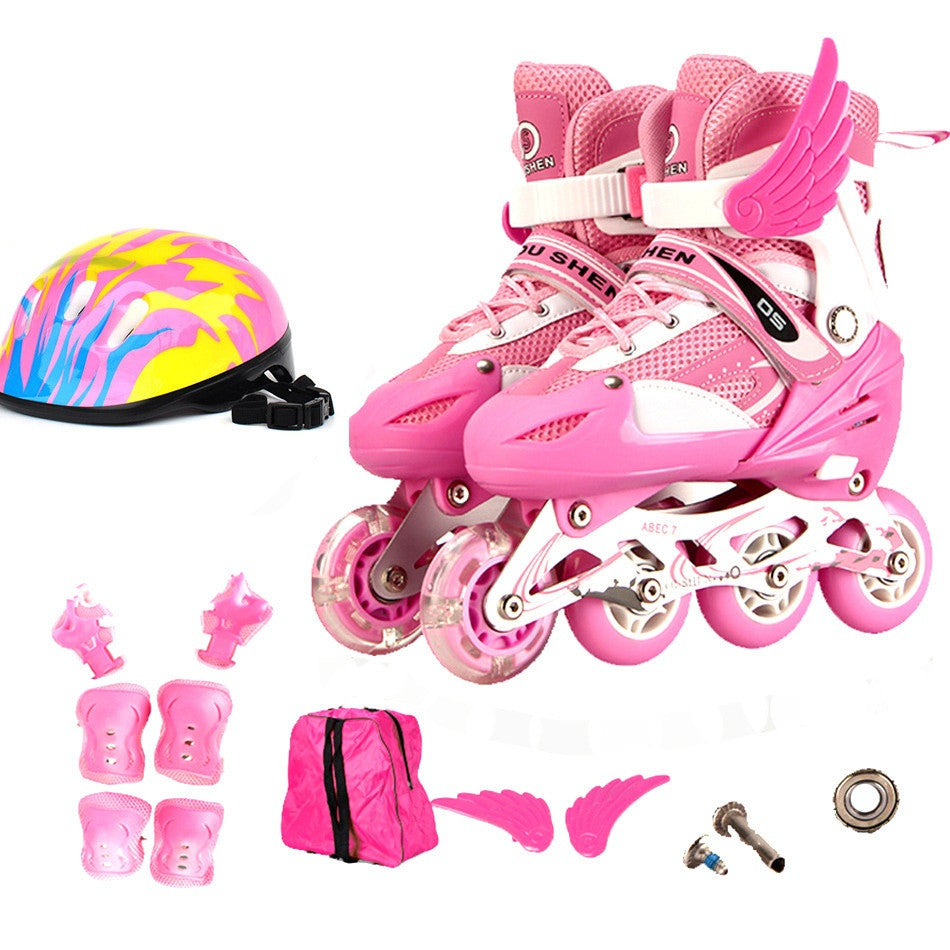 Pu Single Wheel Adjustable Children&