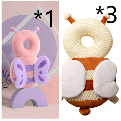 Baby Toddler Headrest Child Protection Baby Head Protection Cushion Cute Angel Wings
