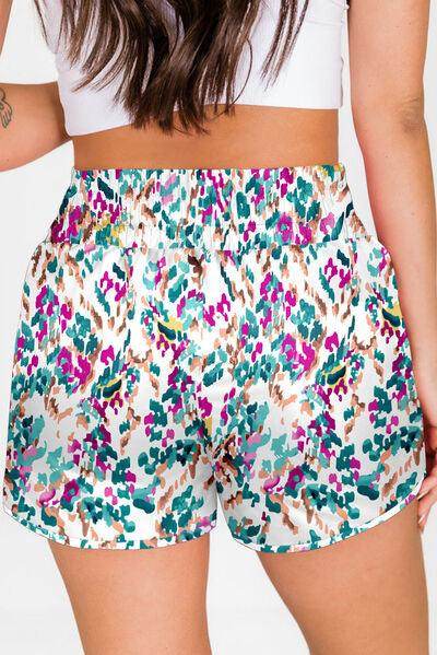 Stylish Printed High Waist Shorts for Comfortable Wear
