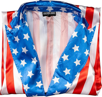 80s Sly Boxing Movie Part 3 Apollo Boxer Halloween Costume Cosplay 2-Piece Set