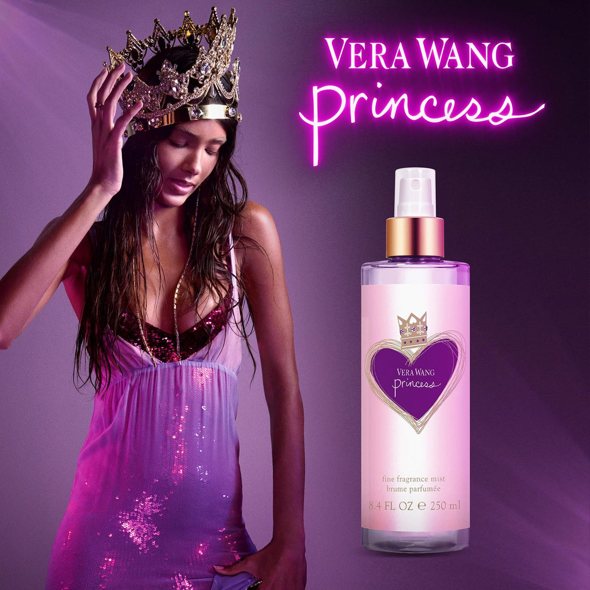 Vera Wang Princess by Vera Wang, Eau De Toilette Perfume for Women, 3.4 Fl Ounce |