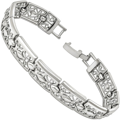 UNCLE LOL Luxury Vintage Gold Filigree Bracelet – Premium Gold-Plated Statement Jewelry