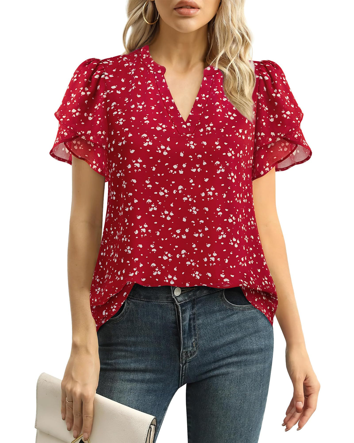 Polyester Blouses - Women&
