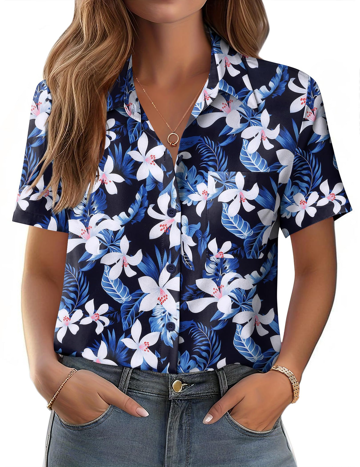 Polyester Blouse - Women&