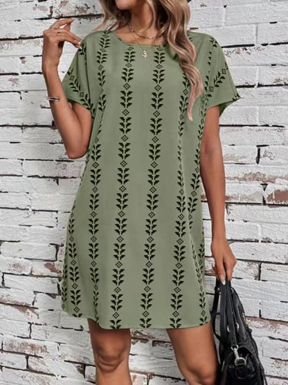 Printed Short Dress