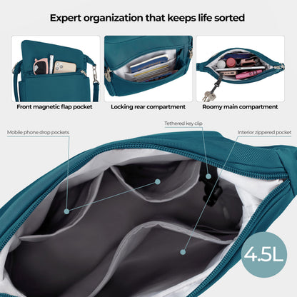 Travelon Anti-Theft Classic Messenger Bag