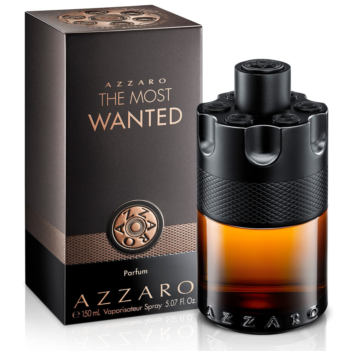 Azzaro The Most Wanted Parfum - Intense Mens Cologne - Spicy &amp; Seductive Fragrance for Date Night - Lasting Wear - Irresistible Luxury Perfumes for Men