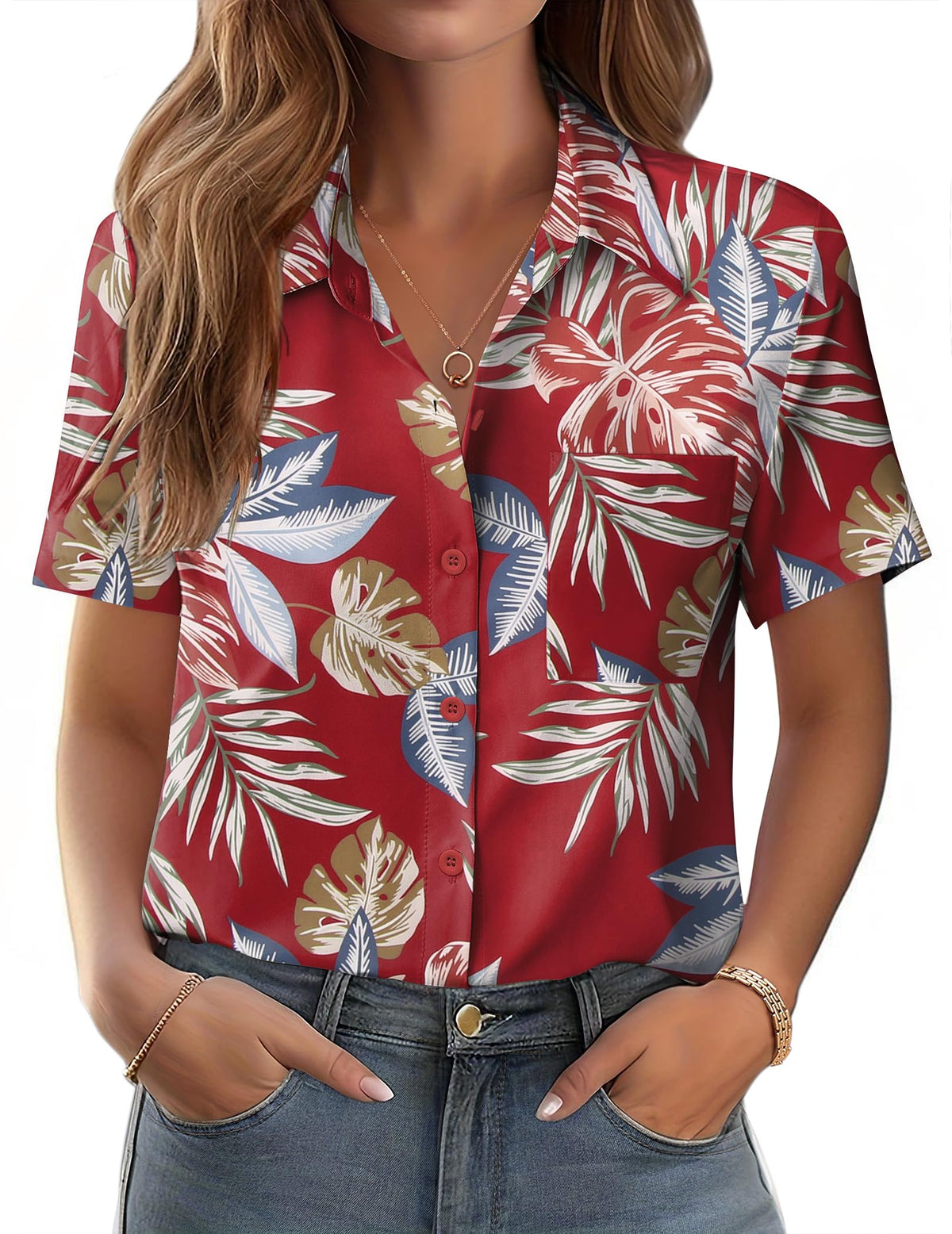 Polyester Blouse - Women&
