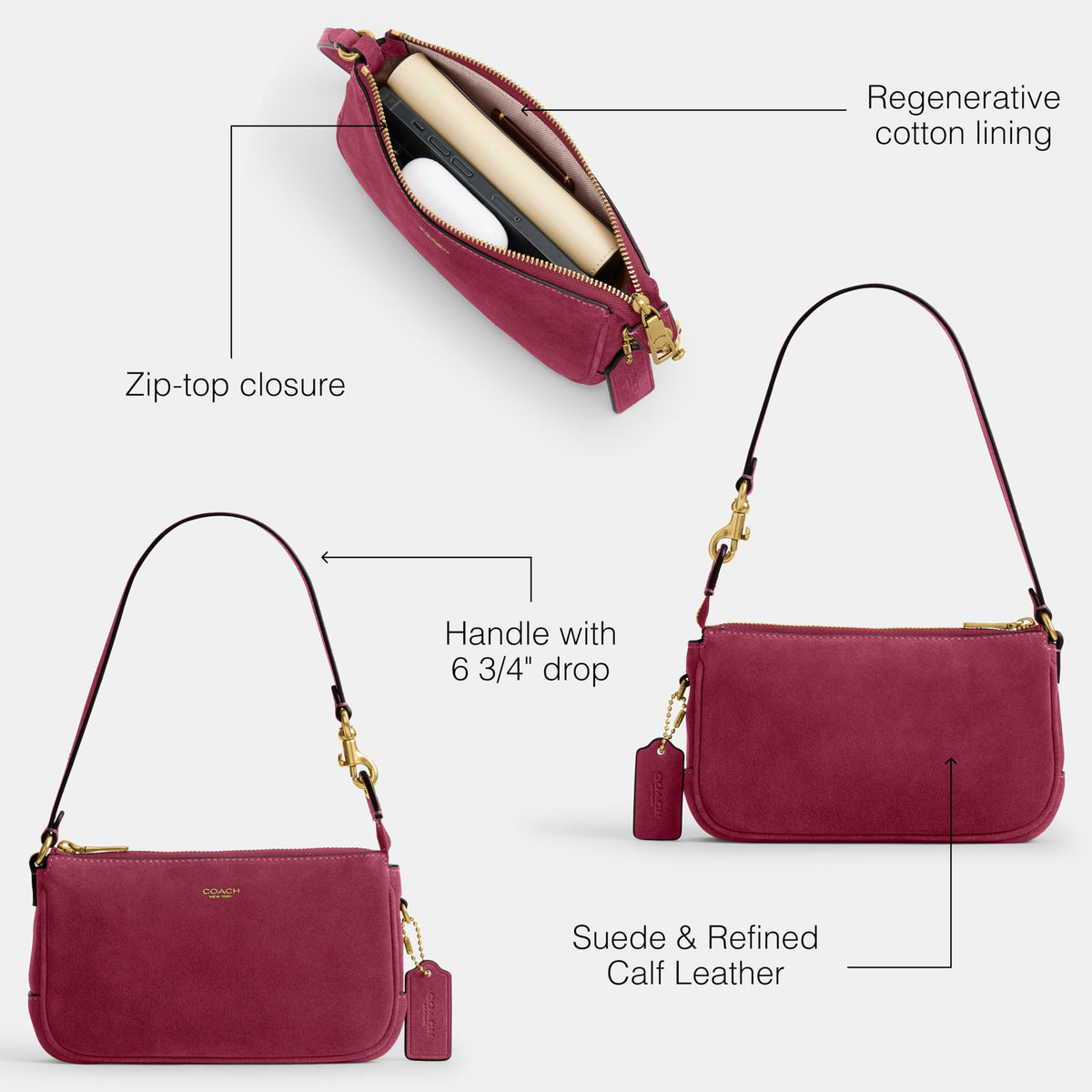 Coach Women’s Plaza Bag 18