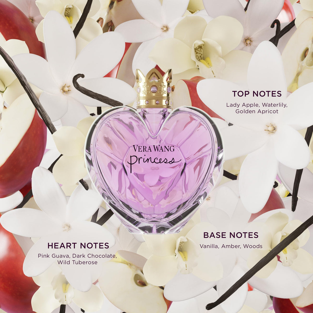 Vera Wang Princess by Vera Wang, Eau De Toilette Perfume for Women, 3.4 Fl Ounce |