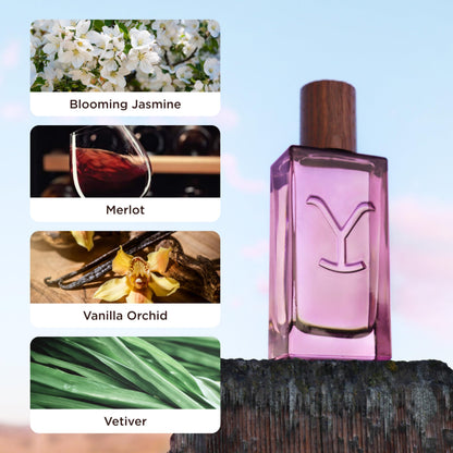 Yellowstone Original Women’s Perfume by Tru Western, 1.7 fl oz (50 ml) – Handcrafted, Iconic, Timeless