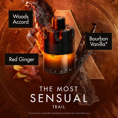 Azzaro The Most Wanted Parfum - Intense Mens Cologne - Spicy &amp; Seductive Fragrance for Date Night - Lasting Wear - Irresistible Luxury Perfumes for Men