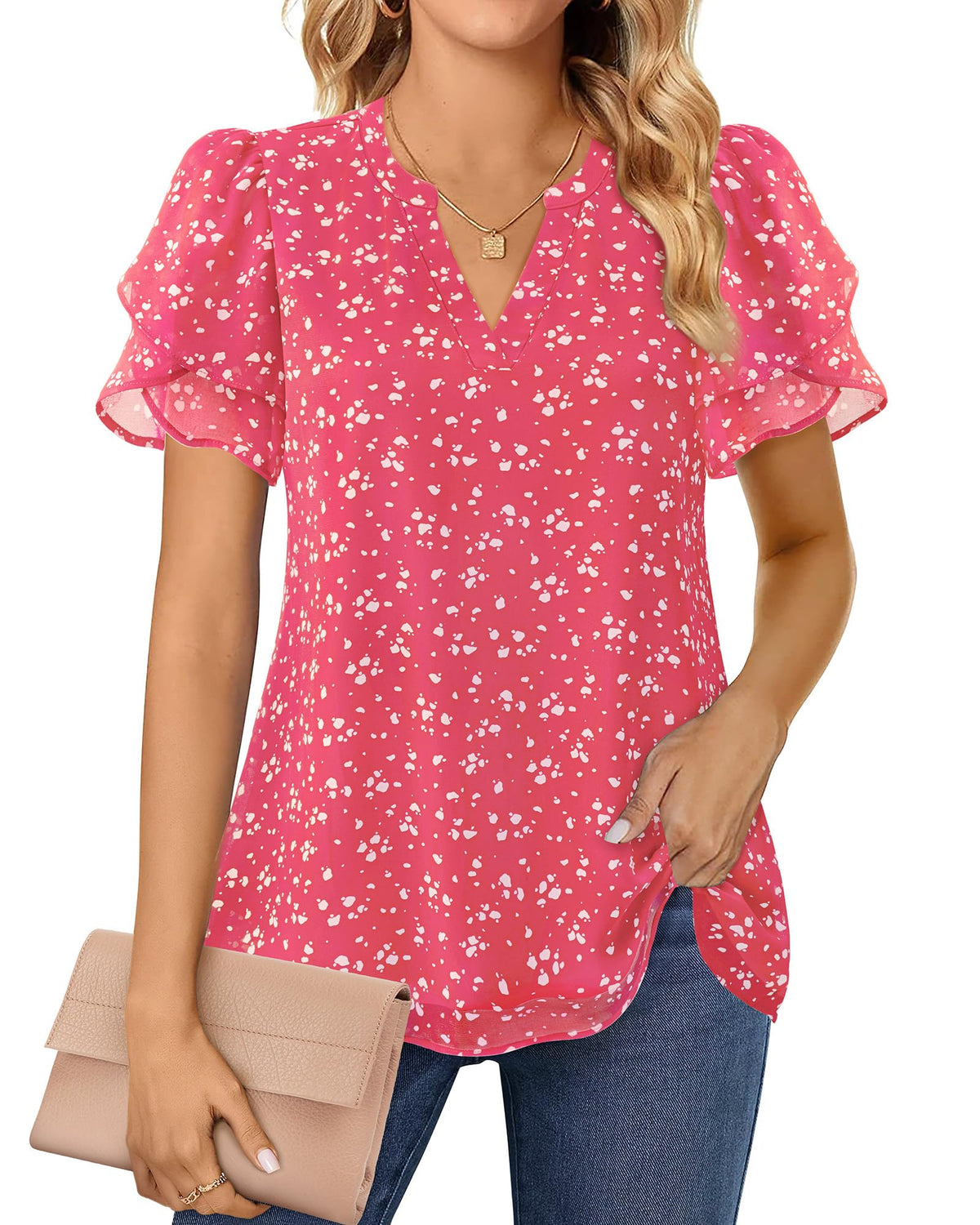Polyester Blouses - Women&