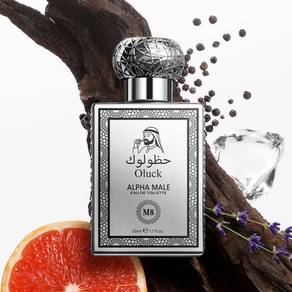 Oluck Gulf Night Perfume M7 Cologne for Women &amp; Men, Lemon Pineapple Nutmeg Cedarwood Vanilla Notes, Middle Eastern Fragrance