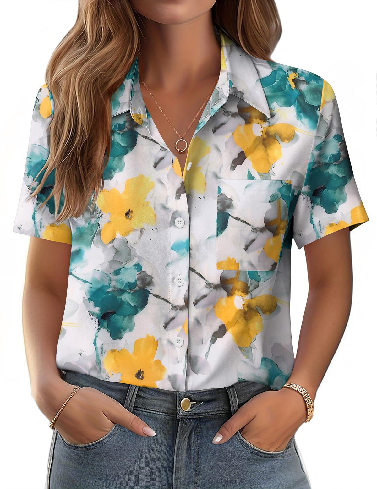 Polyester Blouse - Women&