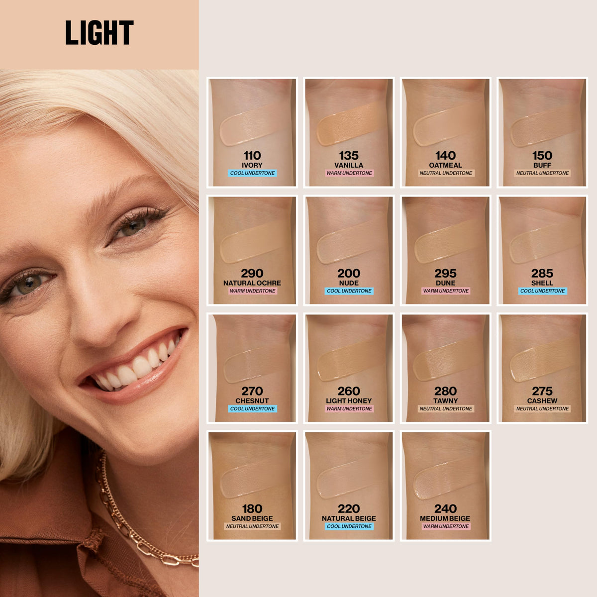 Revlon Liquid Foundation, ColorStay Face Makeup for Combination &amp; Oily Skin, SPF 15, Medium-Full Coverage with Matte Finish, 180 Sand Beige, 1 Fl Oz