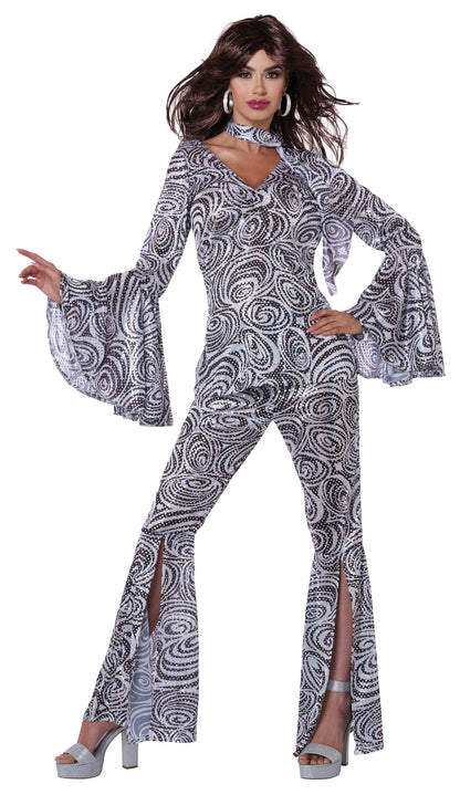 Foxy Lady Disco Costume - Women&