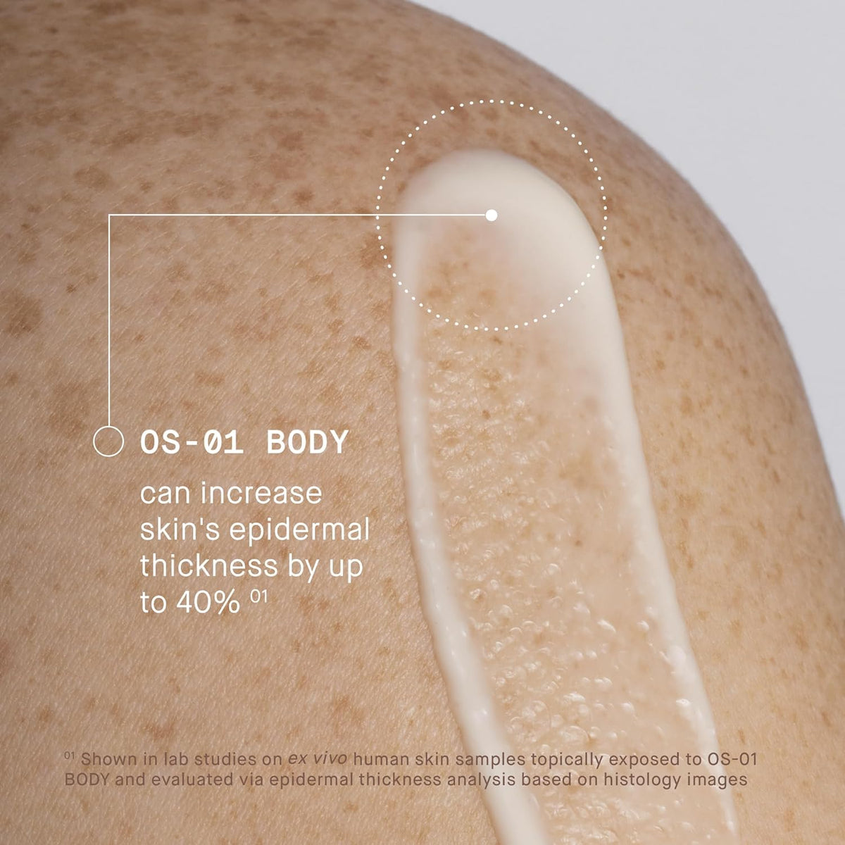 OneSkin BODY OS-01 Peptide Topical Supplement &amp; Skin Longevity Age Reversal Moisturizer | Safe for Sensitive Skin, Fragrance-Free, 250 mL / 8.45 oz