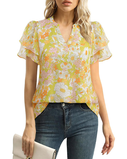 Polyester Blouses - Women&