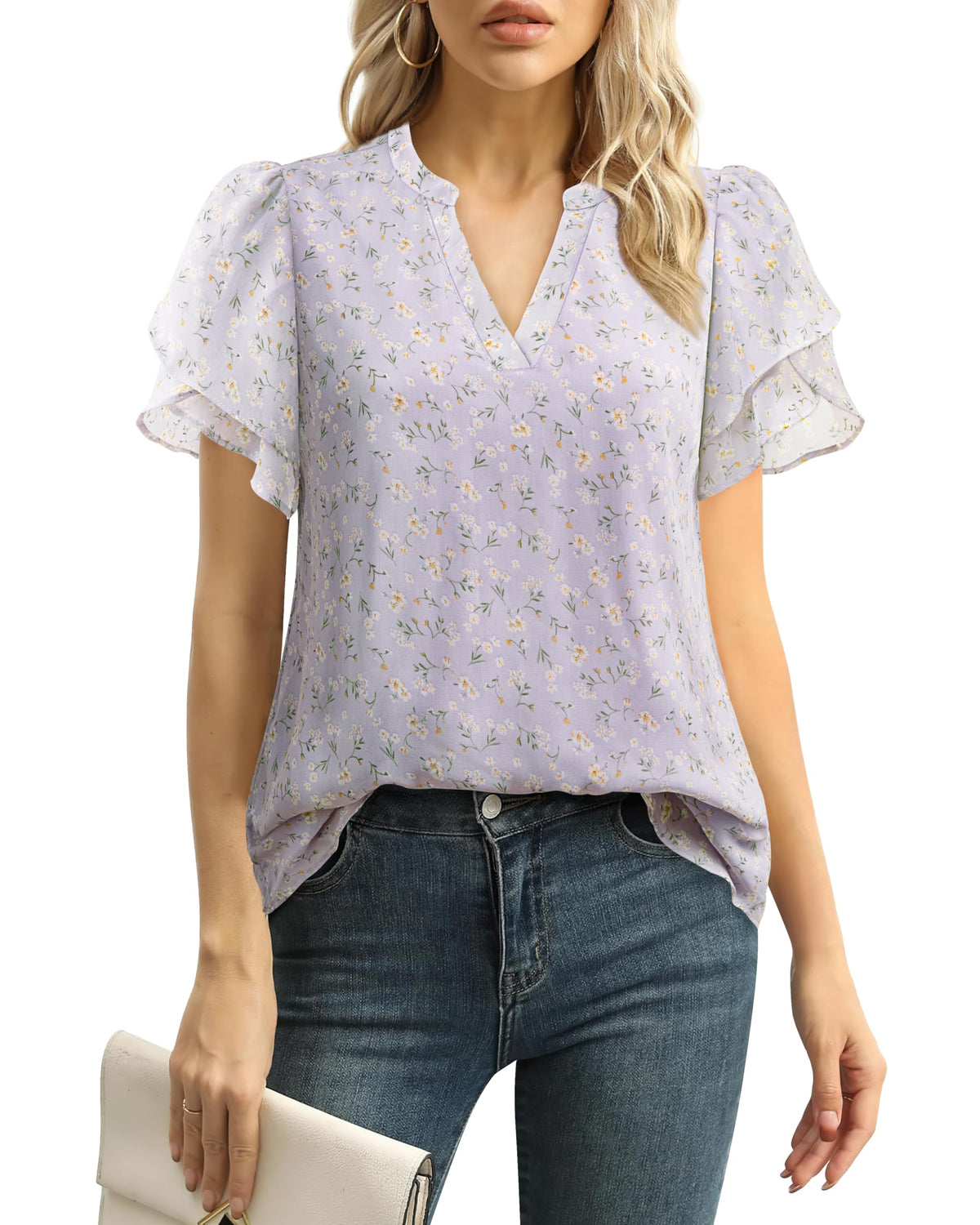 Polyester Blouses - Women&