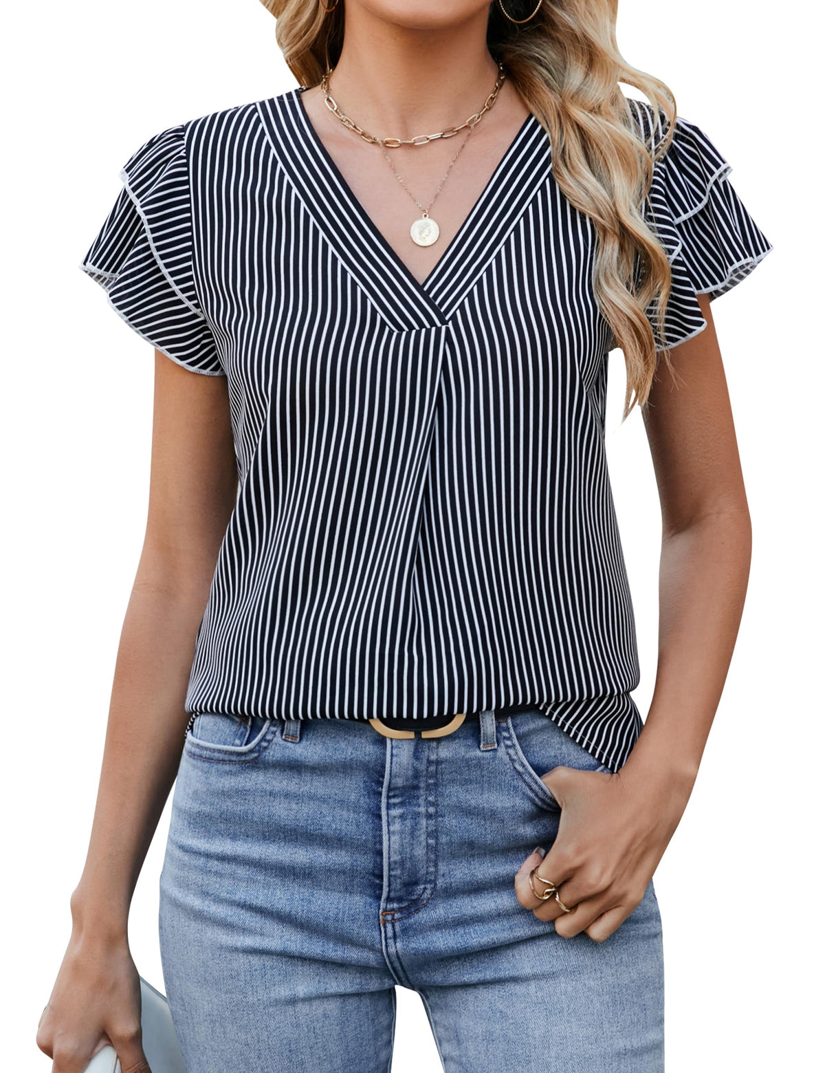 Polyester Blouses - Women&
