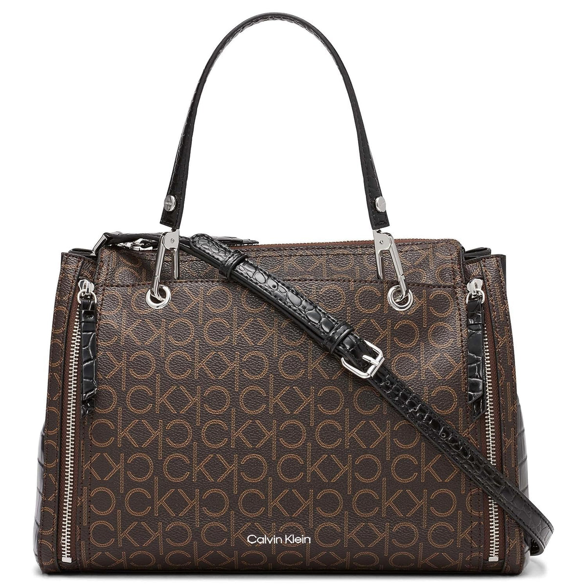 Calvin Klein Bubble Lamb Novelty Organization Satchel