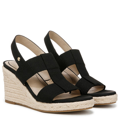 LifeStride LifeStride Womens Tallulah Espadrille Wedge Sandal Platino Gold 7 MLifeStride Womens Tallulah Espadrille Wedge Sandal Platino Gold 7 M open box