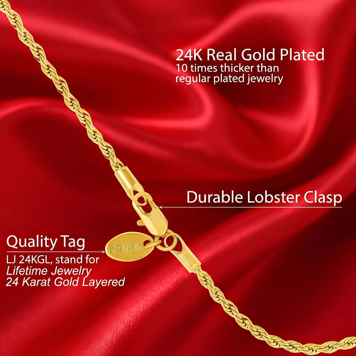 Premium Gold-Plated Stainless Steel Jewelry – Tarnish-Resistant &amp; Waterproof From UNCLE LOL