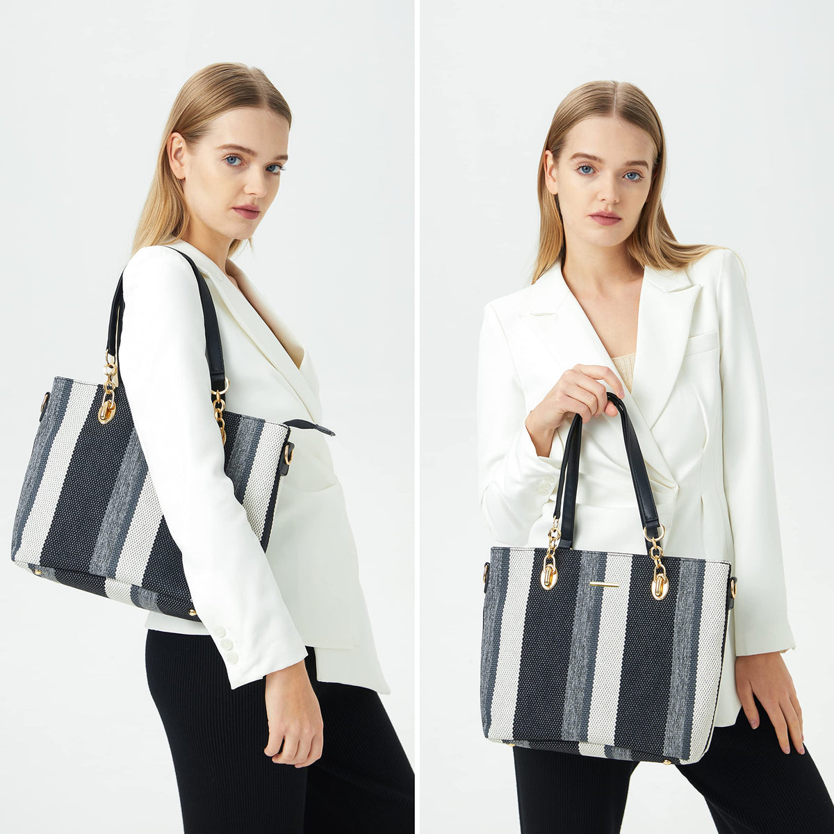 2E-youth Designer Purses and Handbags for Women Satchel Shoulder Bag Tote Top Handle Bag
