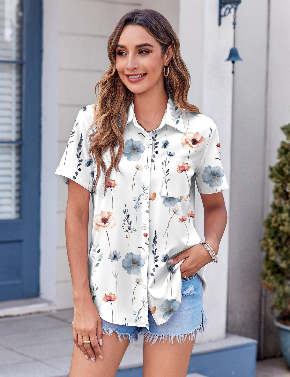 Polyester Blouse - Women&
