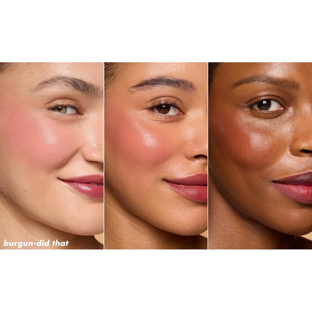 e.l.f. Sheer For It Blush Tint, Multi-Use, Long-Lasting Lip &amp; Cheek Makeup, Creates A Natural Flush Finish, Vegan &amp; Cruelty-Free, Plums Up