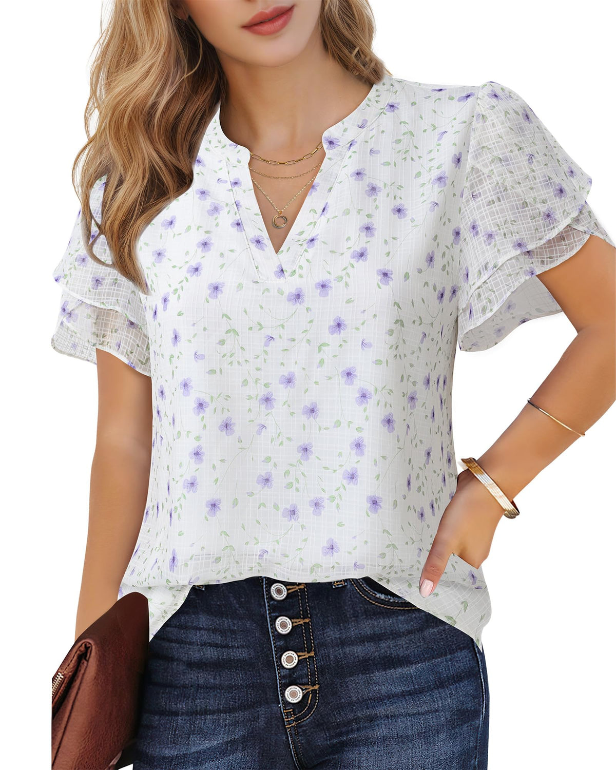 Polyester Blouses - Women&