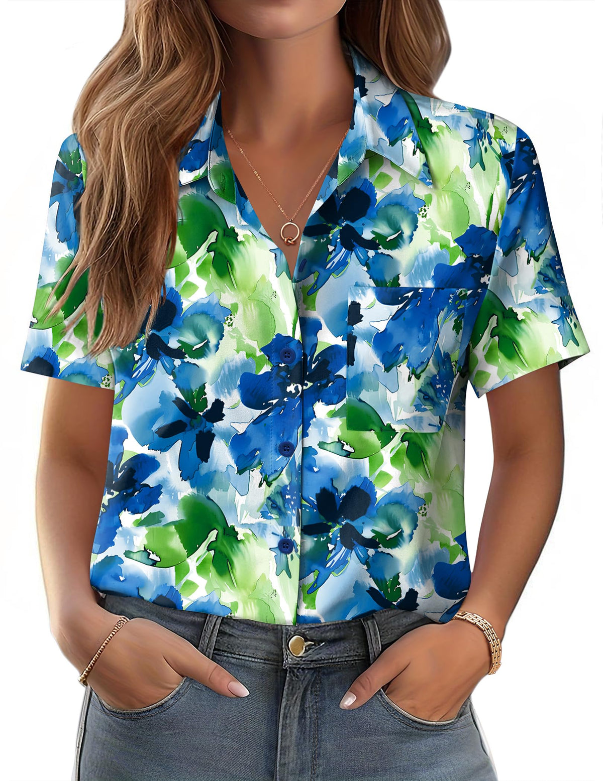 Polyester Blouse - Women&
