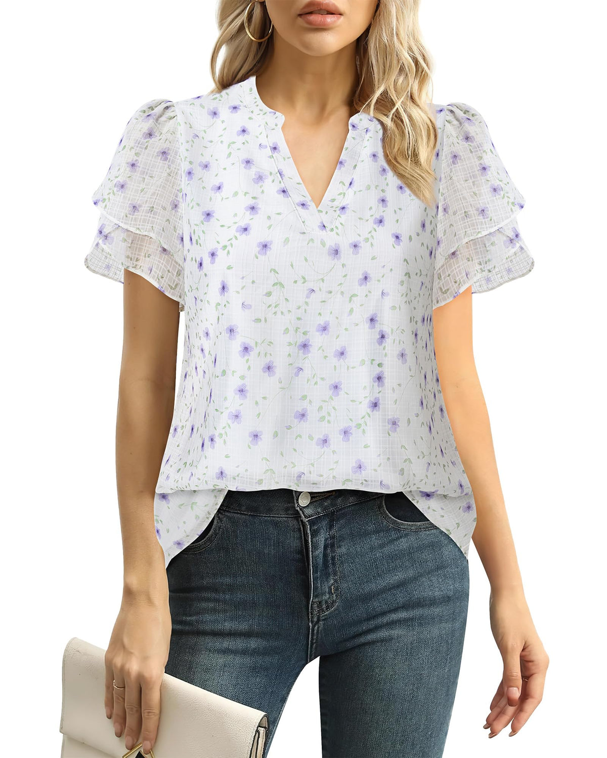 Polyester Blouses - Women&