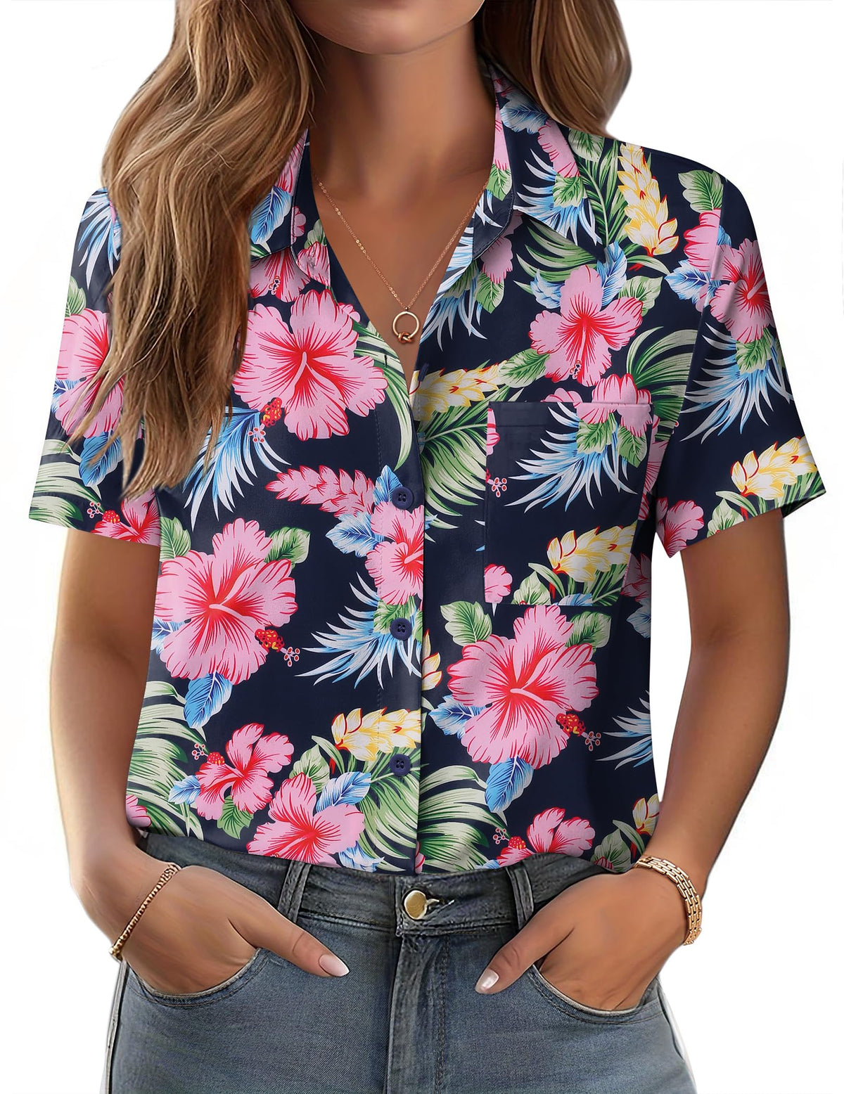 Polyester Blouse - Women&