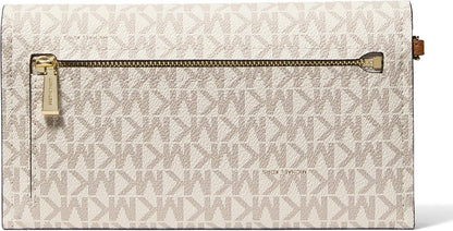 MICHAEL Michael Kors Jet Set Medium Flap Double Zip Wristlet