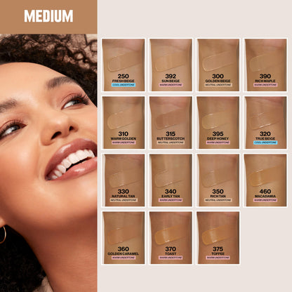 Revlon Liquid Foundation, ColorStay Face Makeup for Combination &amp; Oily Skin, SPF 15, Medium-Full Coverage with Matte Finish, 180 Sand Beige, 1 Fl Oz