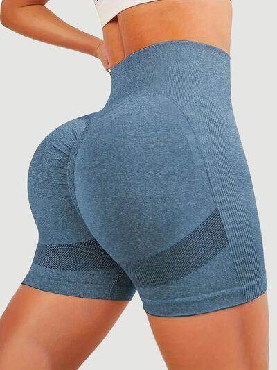 High Waist Active Shorts for Women with Stretchy Comfort