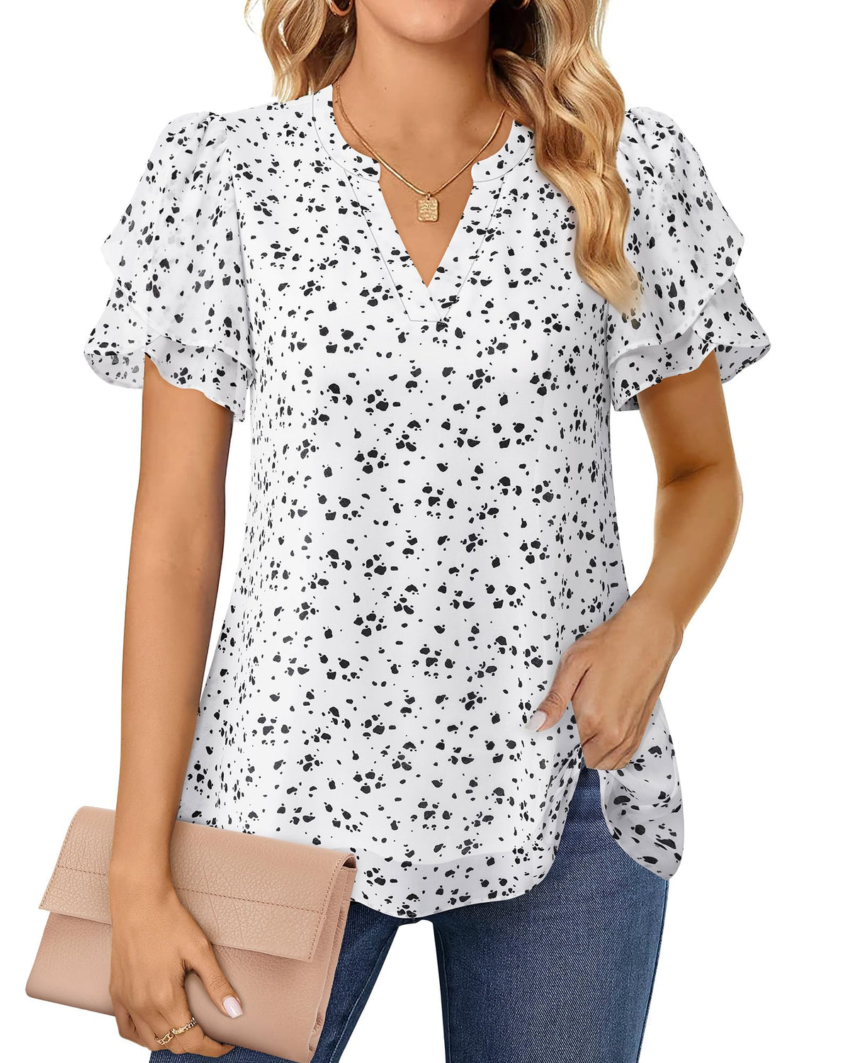 Polyester Blouses - Women&