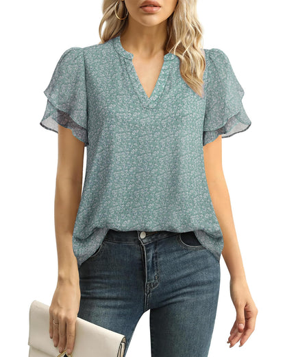 Polyester Blouses - Women&