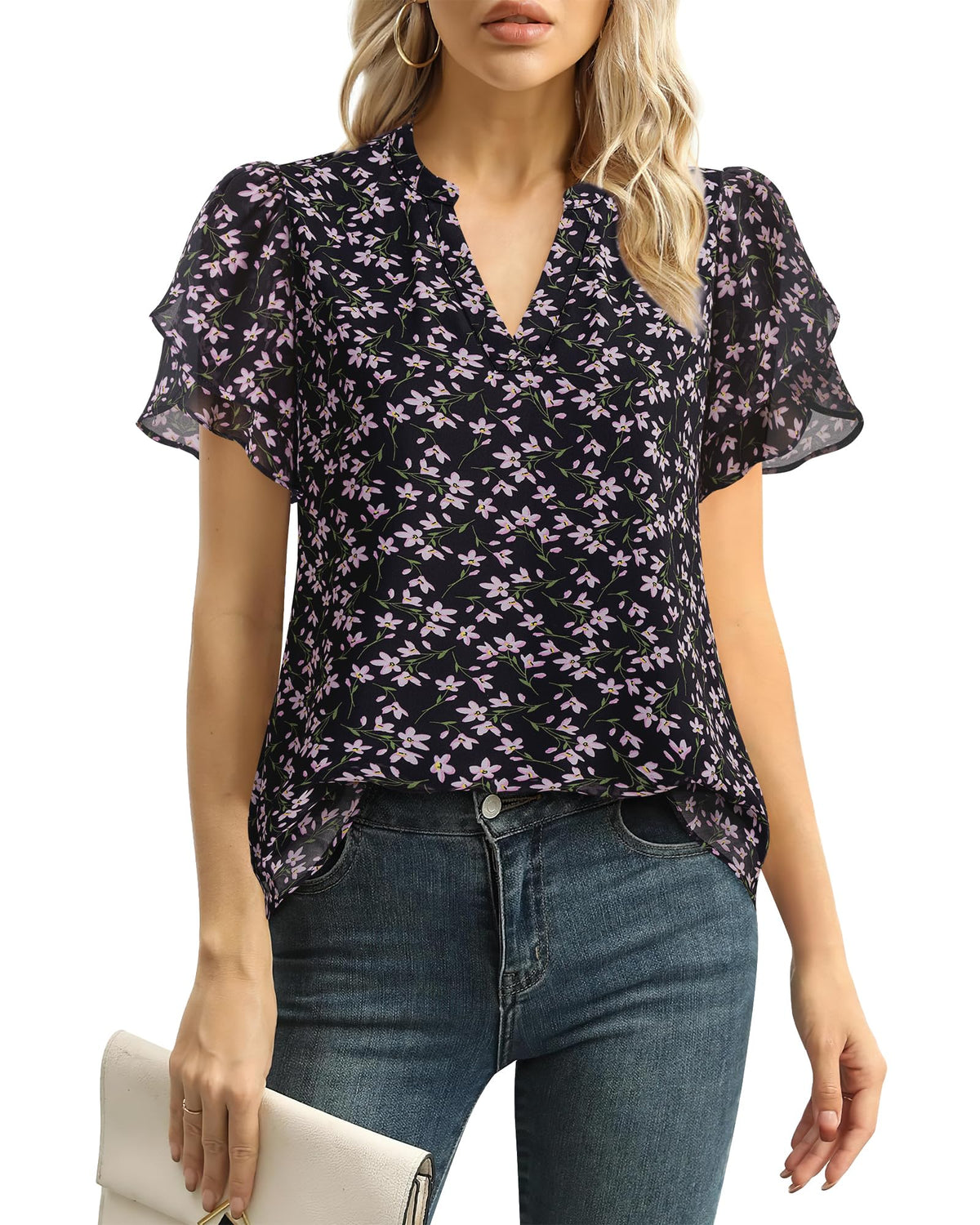 Polyester Blouses - Women&