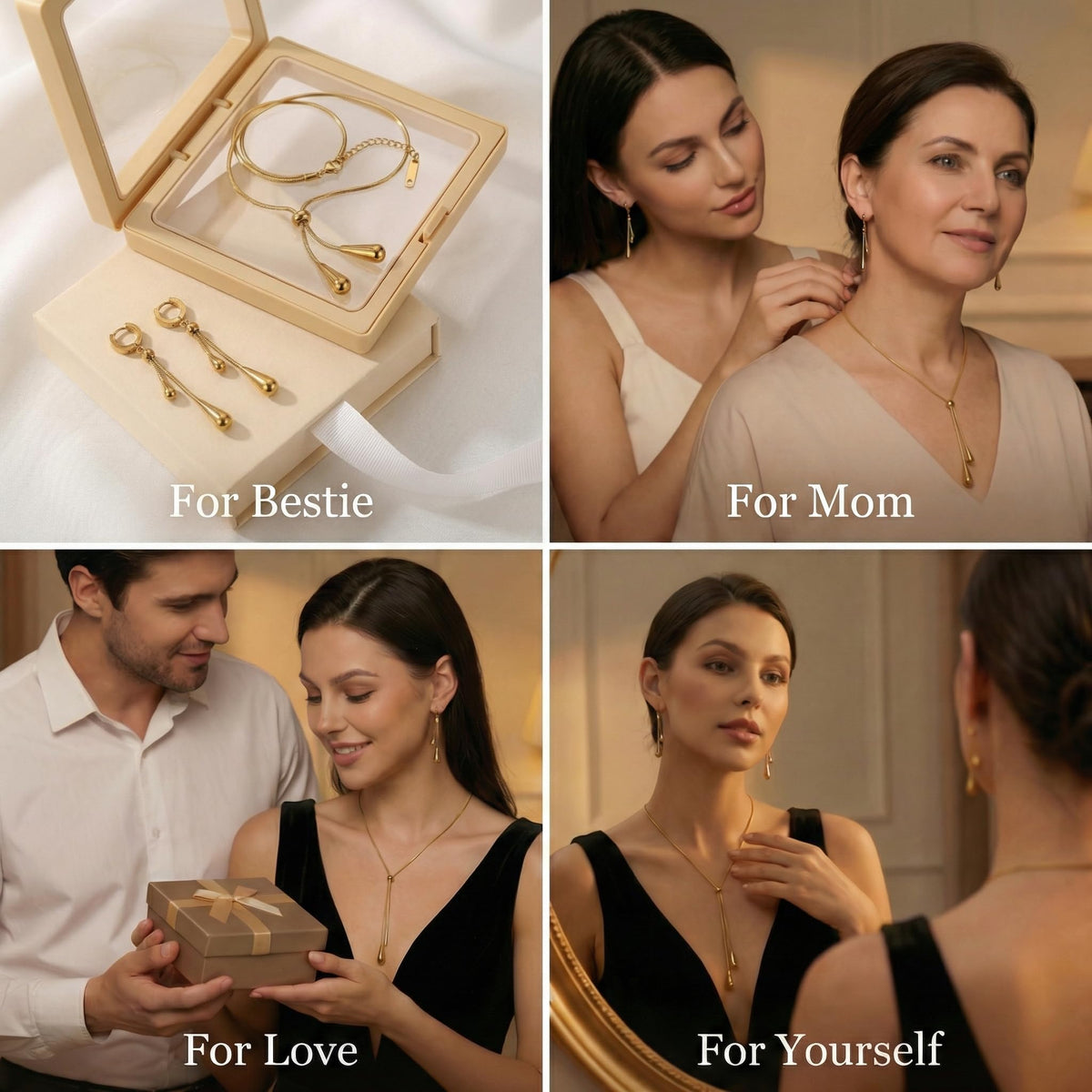 Premium Gold-Plated Stainless Steel Jewelry – Tarnish-Resistant &amp; Waterproof From Uncle LOL