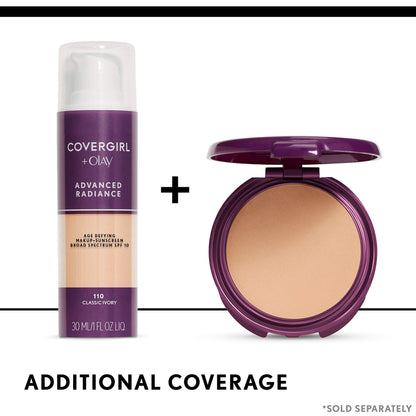 COVERGIRL Advanced Radiance Age-Defying Foundation Makeup, Classic Beige, 1 oz (Packaging May Vary)