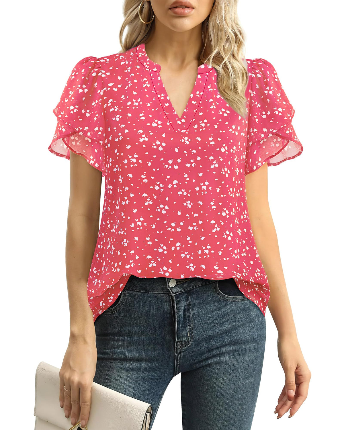 Polyester Blouses - Women&